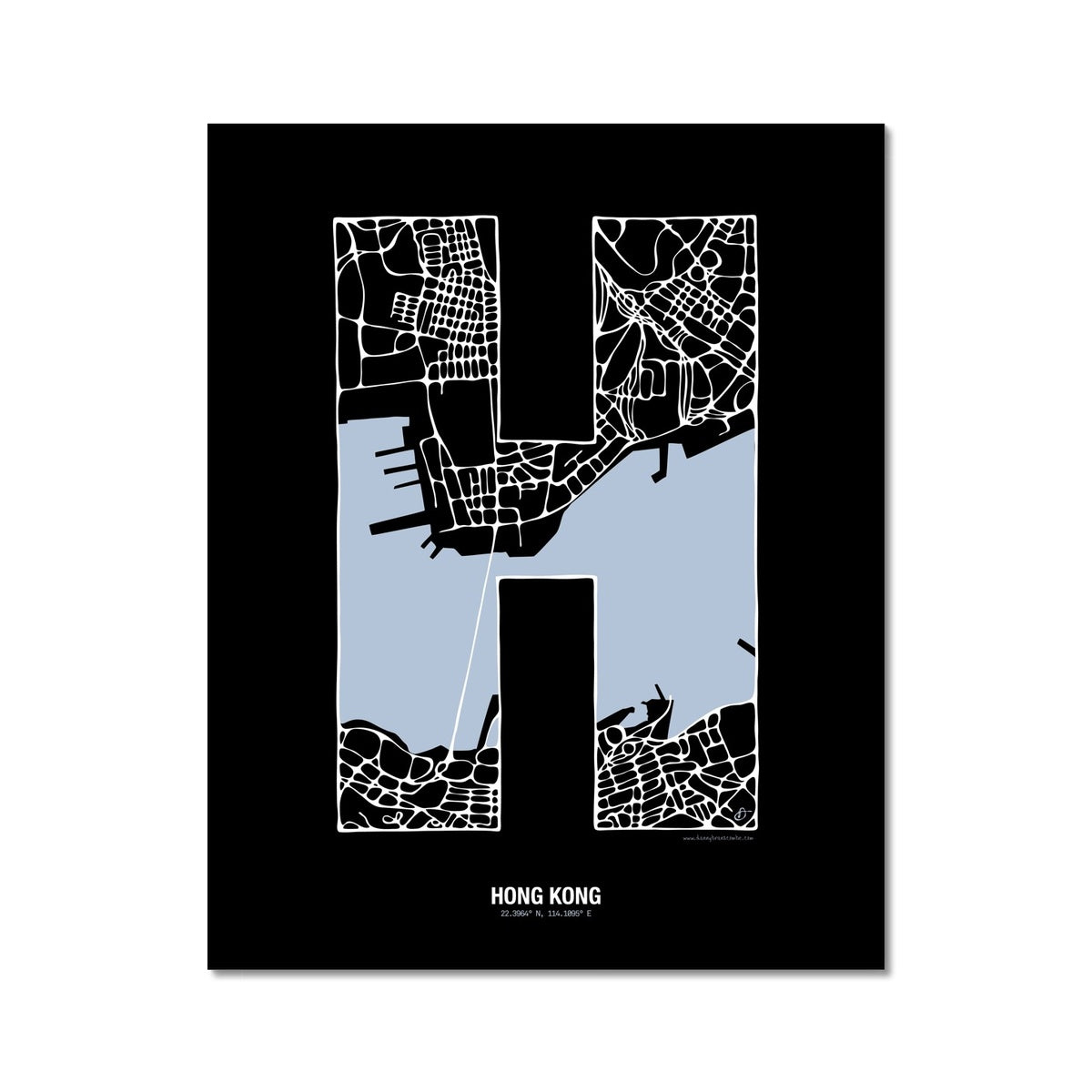 Maphabet H - Hong Kong - Danny Branscombe