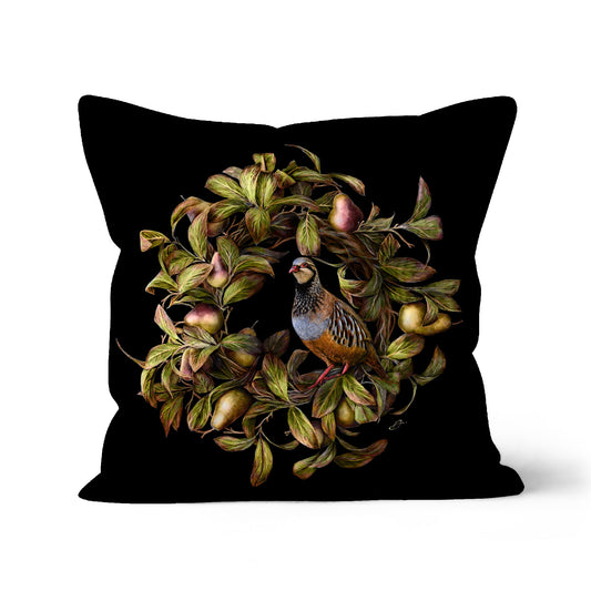 Flora & Fauna - A Partridge in a Pear Tree Cushion