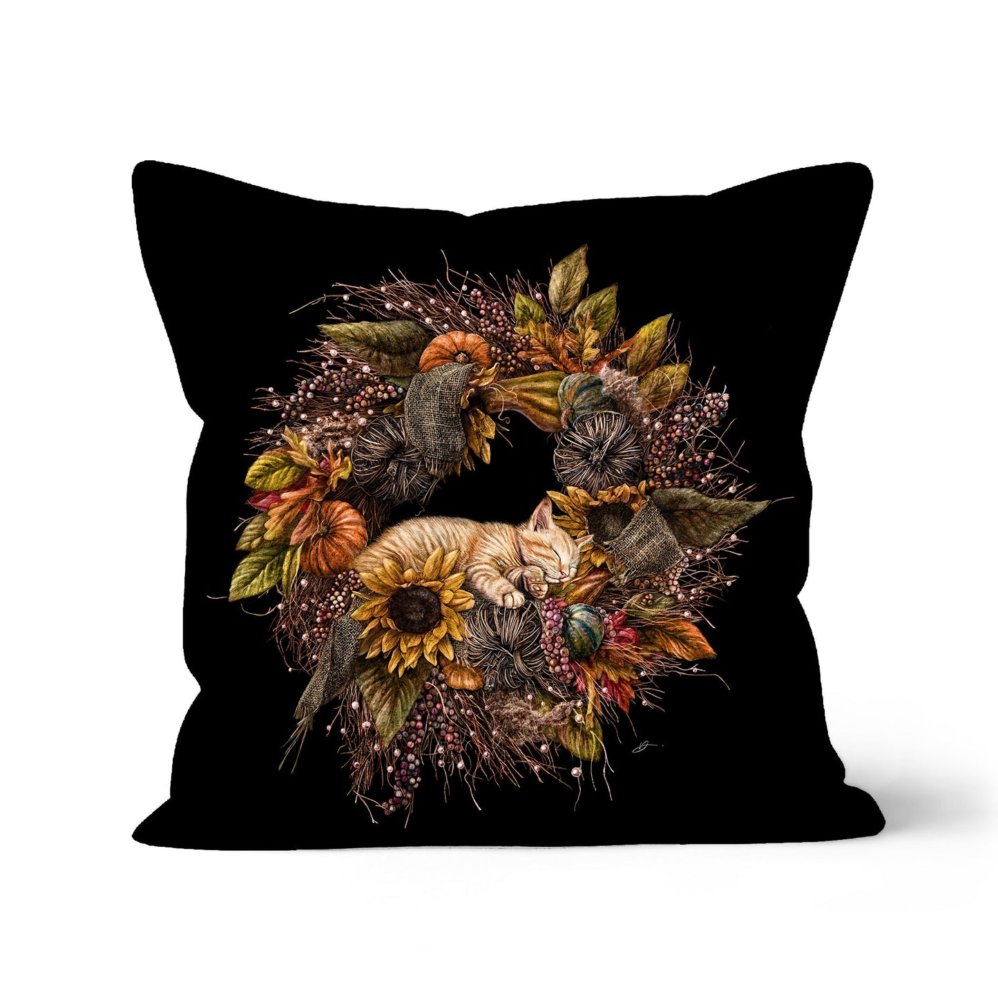Flora & Fauna - Pumpkins & Spice Cushion