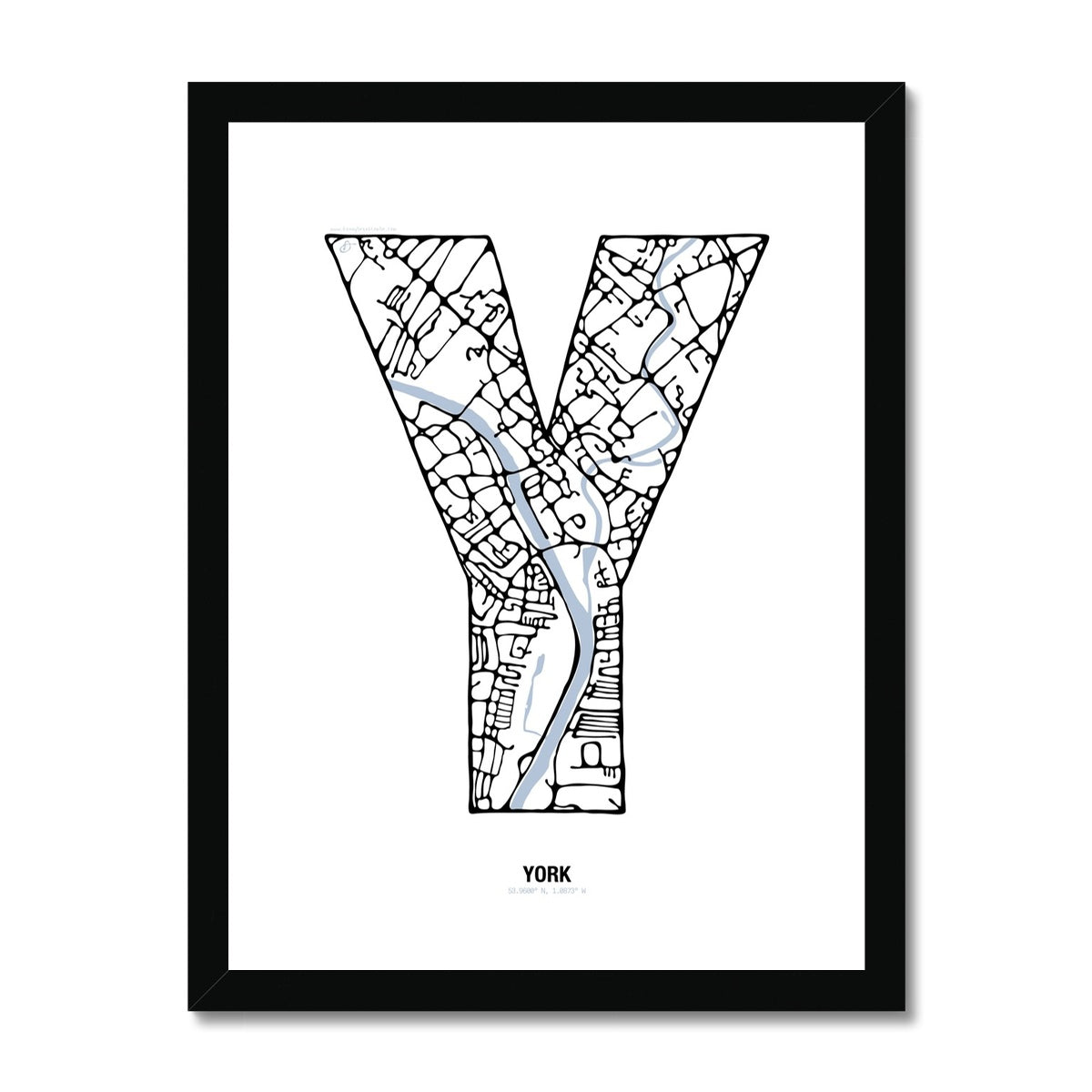 Maphabet Y - York - Danny Branscombe