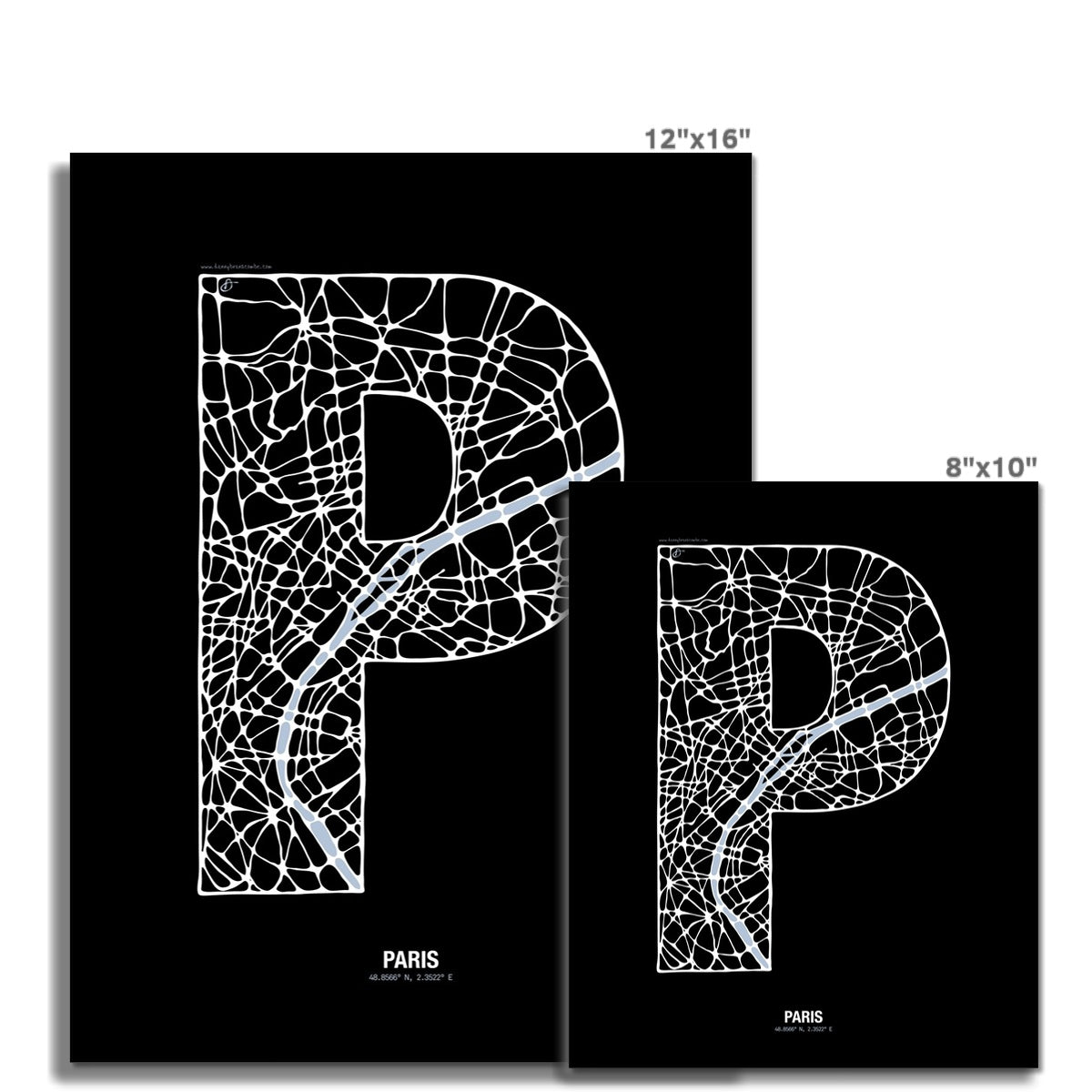 Maphabet P - Paris - Danny Branscombe