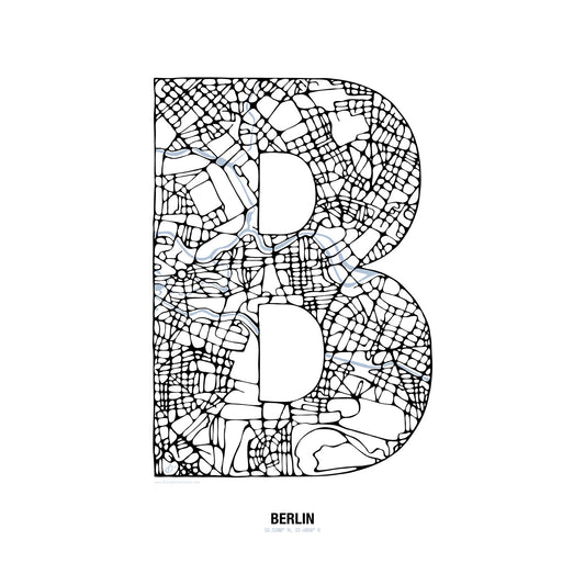 Maphabet B - Berlin - Danny Branscombe