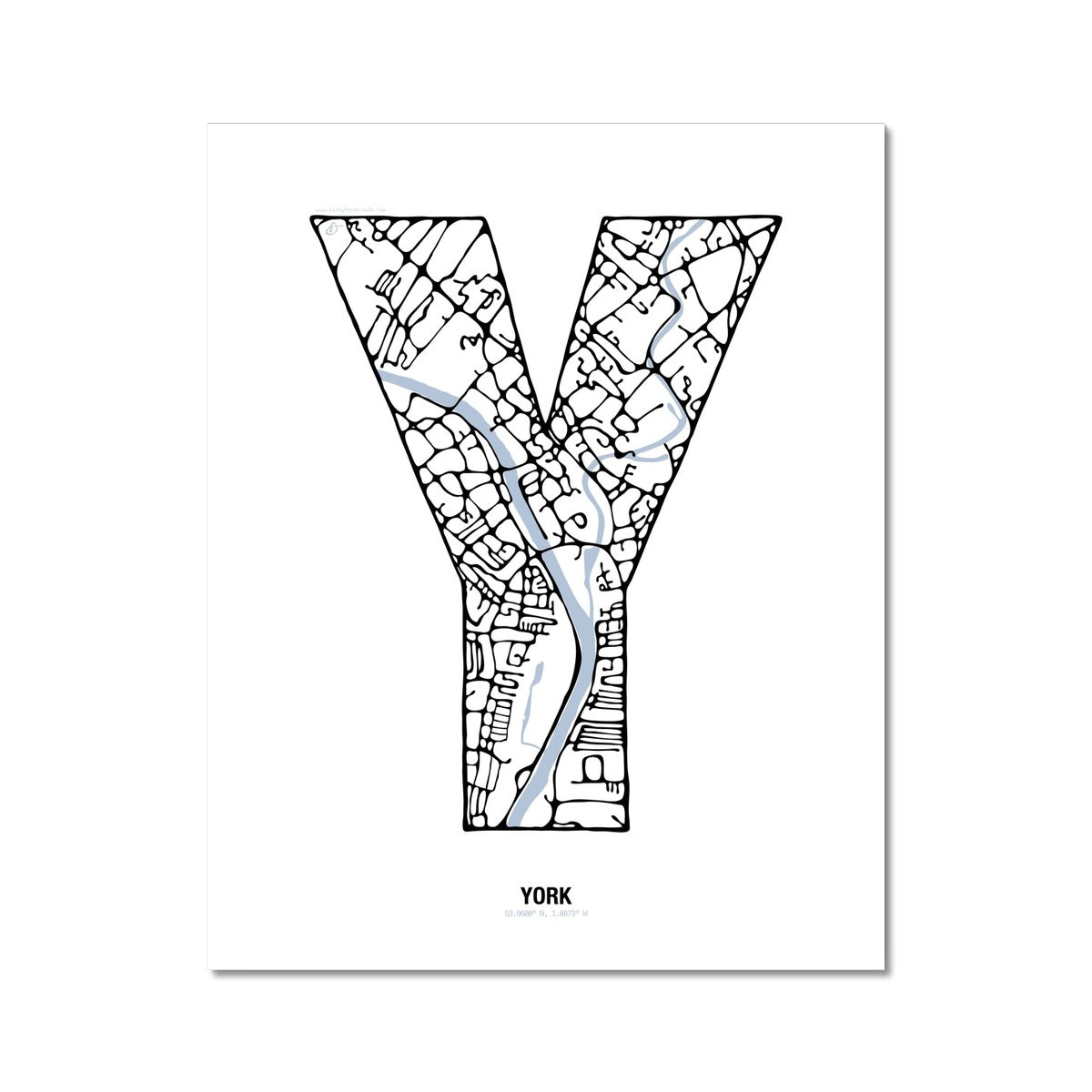Maphabet Y - York - Danny Branscombe