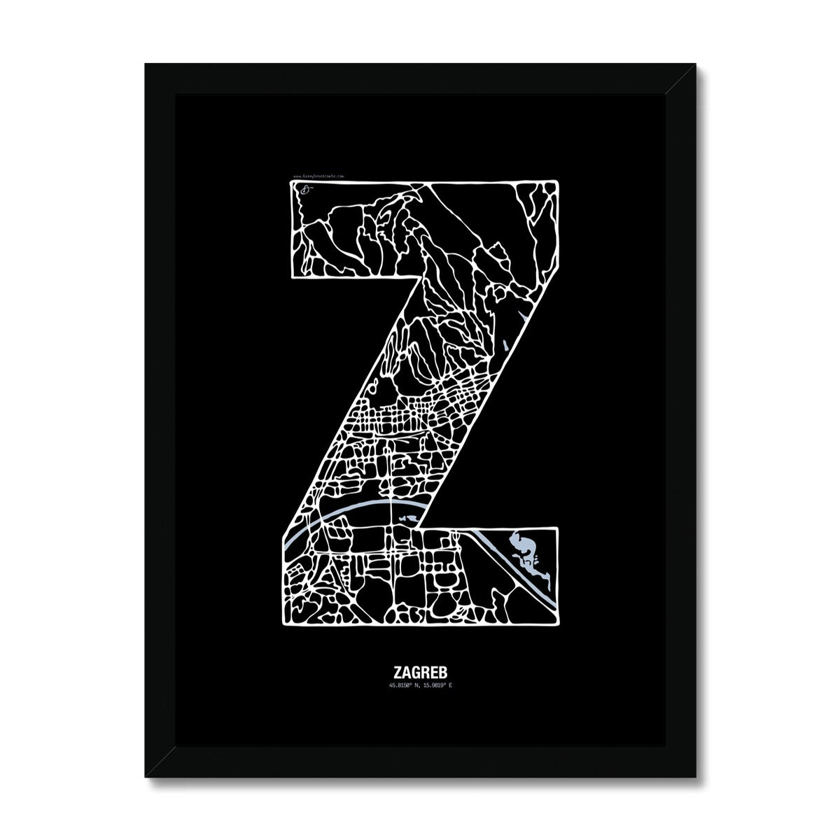 Maphabet Z - Zagreb - Danny Branscombe