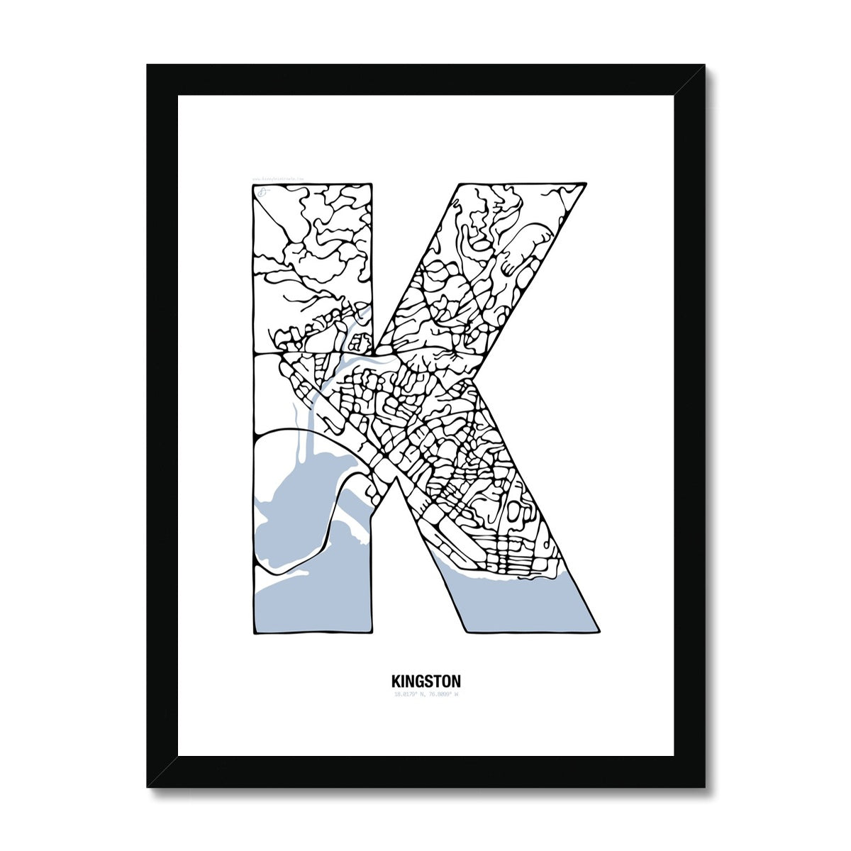 Maphabet K - Kingston - Danny Branscombe